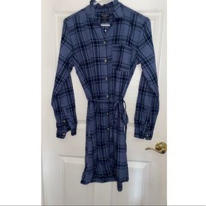 NWT Abercrombie & Fitch Plaid Flannel Dress